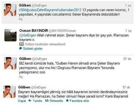 Gülben Ergen'i bir hayranı kızdırdı