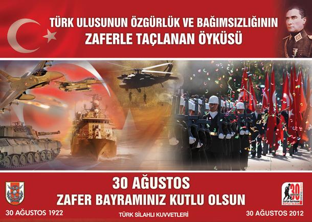 TSK'nın 30 Ağustos sloganı yine değişti