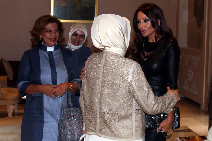 First Lady'ler tesis ziyaretinde
