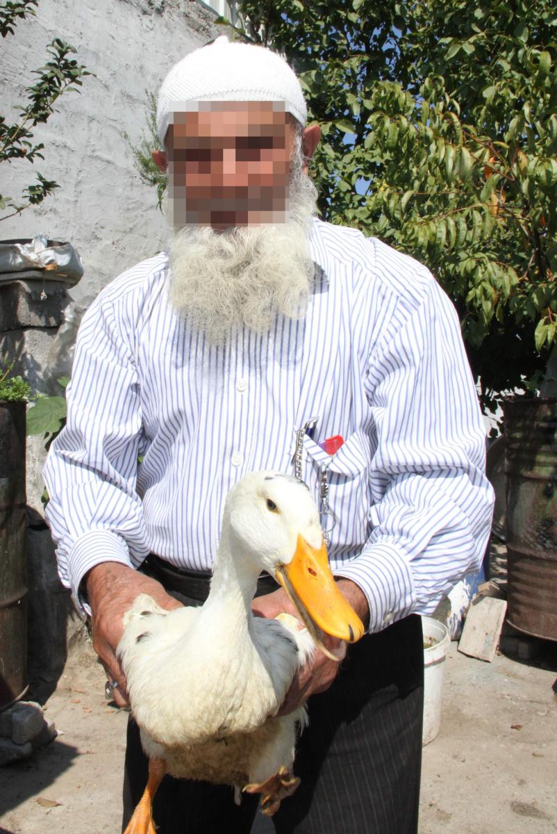 Ördeğe tecavüz etti