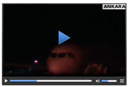 Suriye uçağı Esenboğa'dan ayrıldı