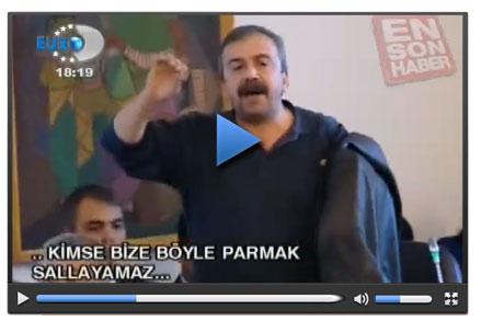 BDP'li Önder ile Bakan Şahin'in kavgası - Video