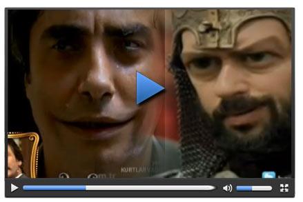 Dizi oyuncularına Ahmet Kural mimikleri - Video