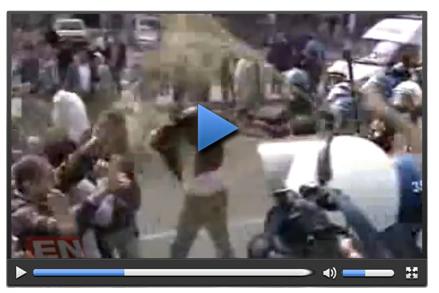 BDP'liler bayrak nöbeti tuttu