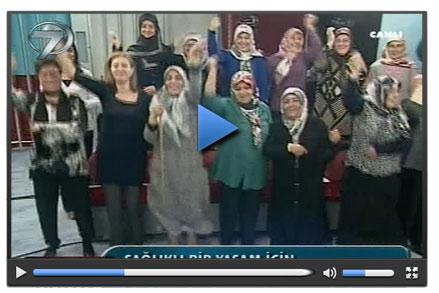 Kanal 7'de Gangnam Style şarkısıyla sabah sporu