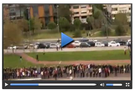 Kadıköy'de 6 kilometrelik Ata'ya saygı zinciri