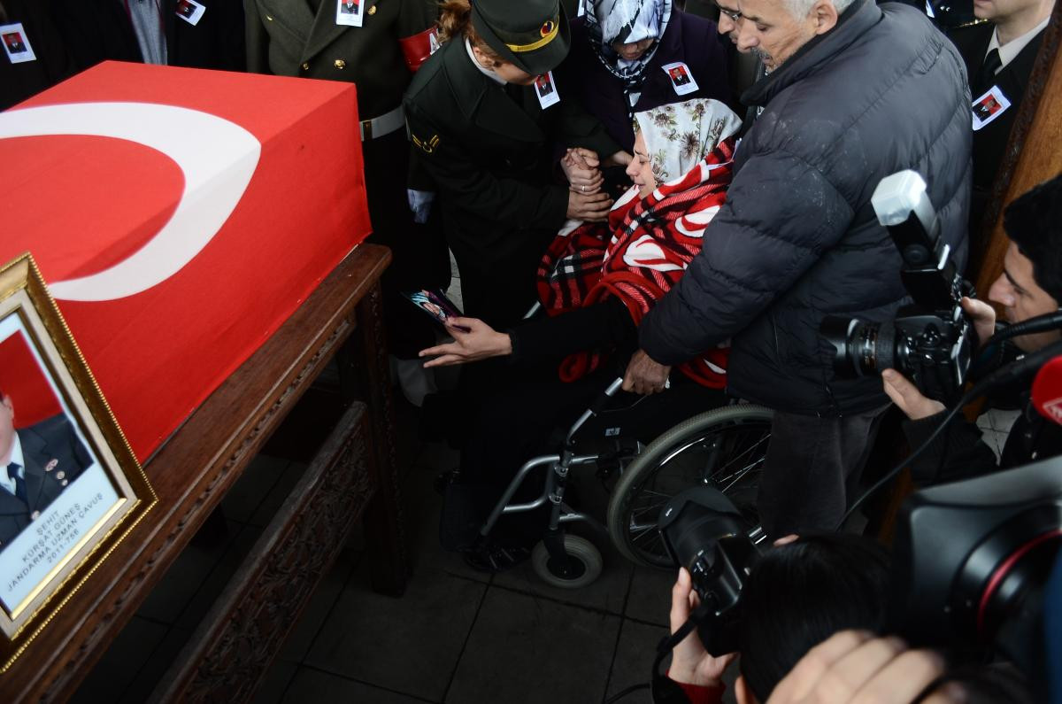 Pervari şehitleri son yolculuğuna uğurlandı