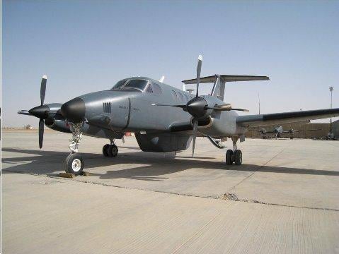 PKK mağaralarını King Air 350 buldu