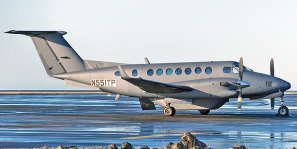 PKK mağaralarını King Air 350 buldu