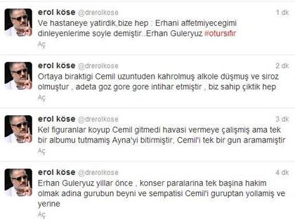 Köse: Erhan Güleryüz timsah gözyaşlarını akıtma