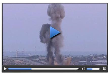 Gazze'ye operasyonda 3. gün - Video