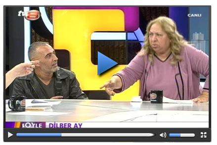 Dilberay'ın canlı yayında sinirlendiği anlar - Video
