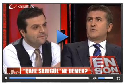 Mustafa Sarıgül Çare Sarıgül yazılarının sırrını açıkladı