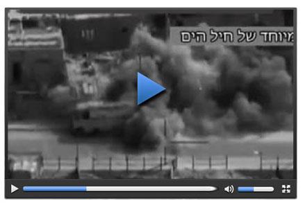 Gazze'de 13 kişinin öldüğü saldırının görüntüleri