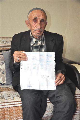 İlk emekli maaşını 104 yaşında aldı