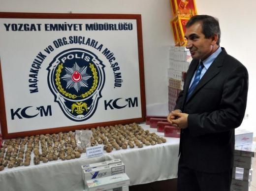 Böylesi görülmedi: Ceviz içinde eroin