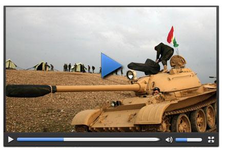 Peşmerge Kerkük yolunu kapattı