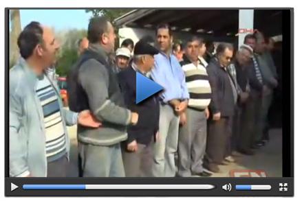 Cenazede hakkını helal etmedi