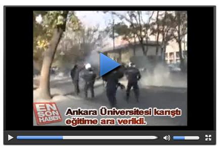 Ankara Üniversitesi karıştı eğitime ara verildi