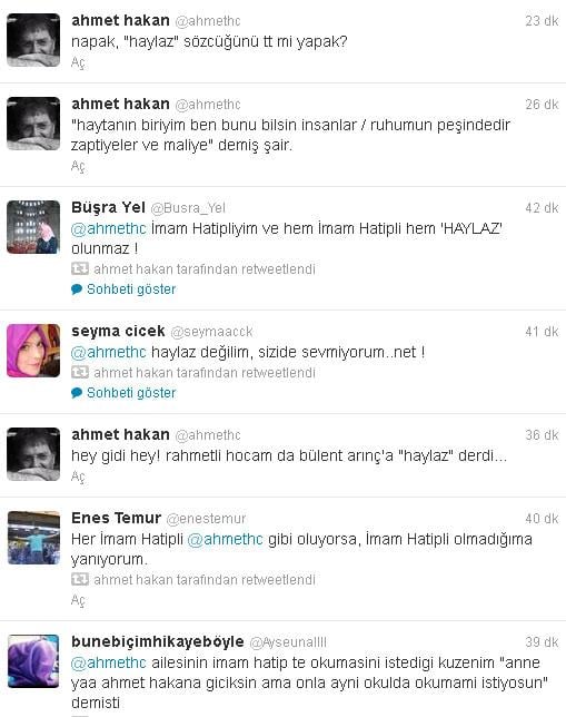 Ahmet Hakan: Bülent Arınç ağlarken beni anmış