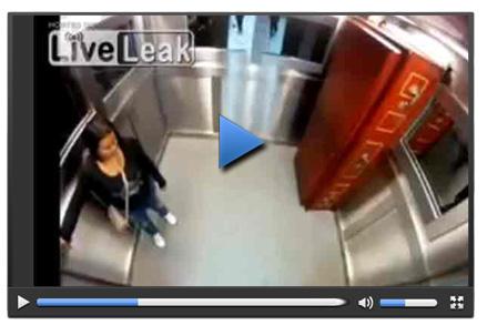 Asansörde tabut şakası - Video