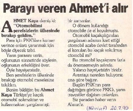 Fatih Altaylı'dan çok sert Ahmet Kaya yazısı