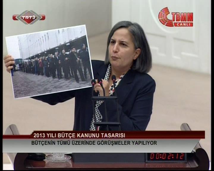 BDP'li Kışanak'ın bütçe görüşmeleri konuşması