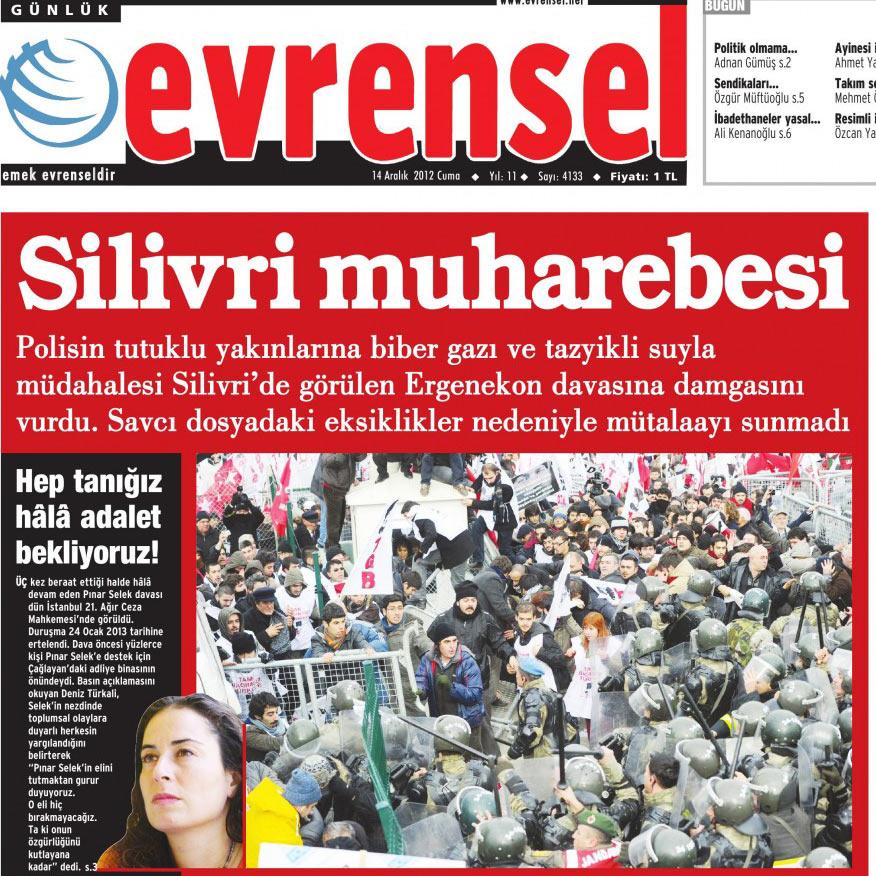 Ulusalcı gazetelerin Ergenekon davası manşetleri