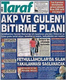 Taraf'ın en çok konuşulan manşetleri