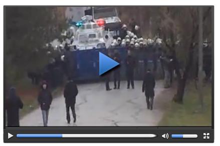 ODTÜ'de Başbakan Erdoğan'a protesto