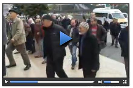 Rize'deki çay fabrikasının kapatılmasına protesto