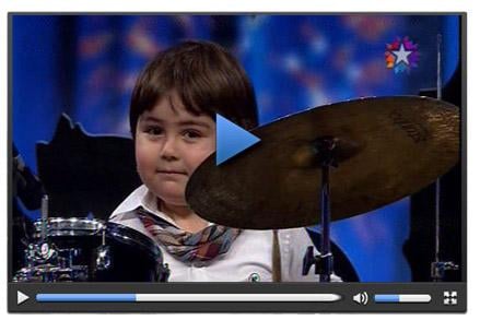 Baha Bayırlı Yetenek Sizsiniz bateri şovu - Video