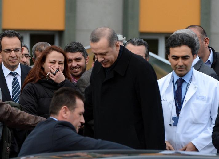 Erdoğan'dan Ergin Saygun'a ziyaret