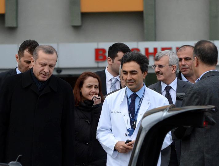 Erdoğan'dan Ergin Saygun'a ziyaret