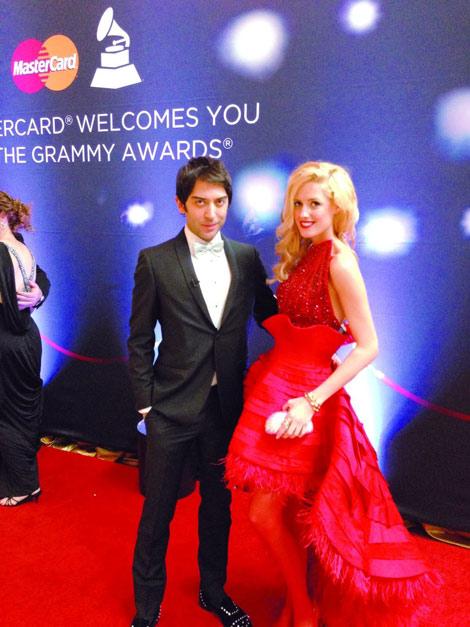 Wilma Elles ve Kerem Göğüş Grammy'de