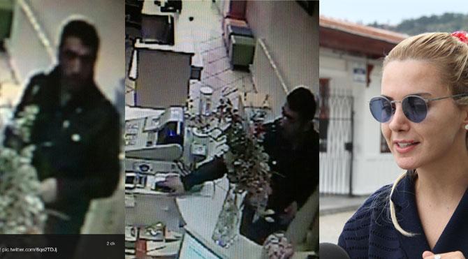 Ece Erken hırsızı kamerayla teşhir etti