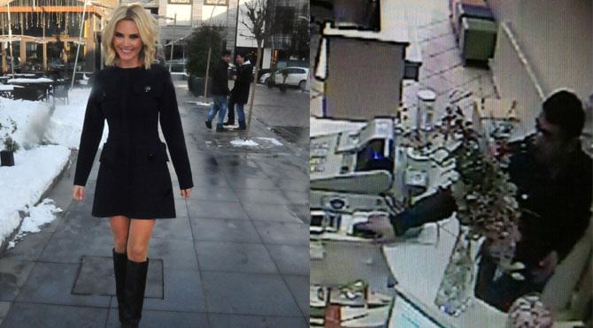Ece Erken hırsızı kamerayla teşhir etti