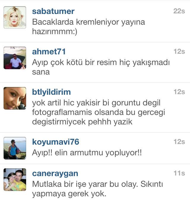 Saba Tümer'e bacak kremi tepkisi