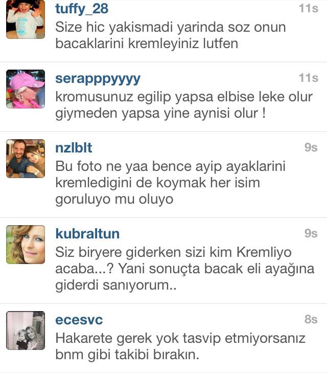 Saba Tümer'e bacak kremi tepkisi