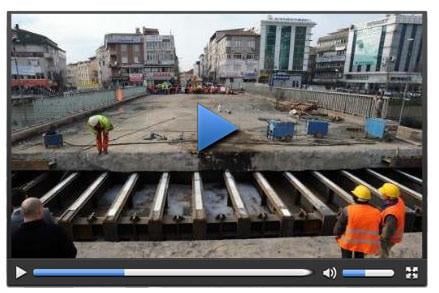 Talatpaşa Köprüsü taşınarak yıkılıyor