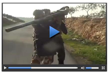 ÖSO muhabirlerin önünde helikopter düşürdü - Tıkla izle