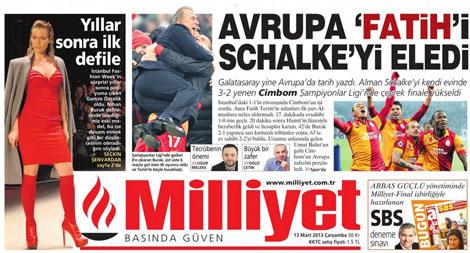 Fenerli spor basını Cimbom'un zaferini küçük gördü