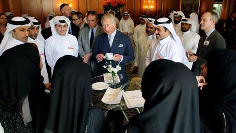 Prens Charles Kur'an öğreniyor