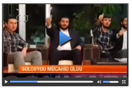 Canlı yayında tekbirli Mücahit Çav Bella