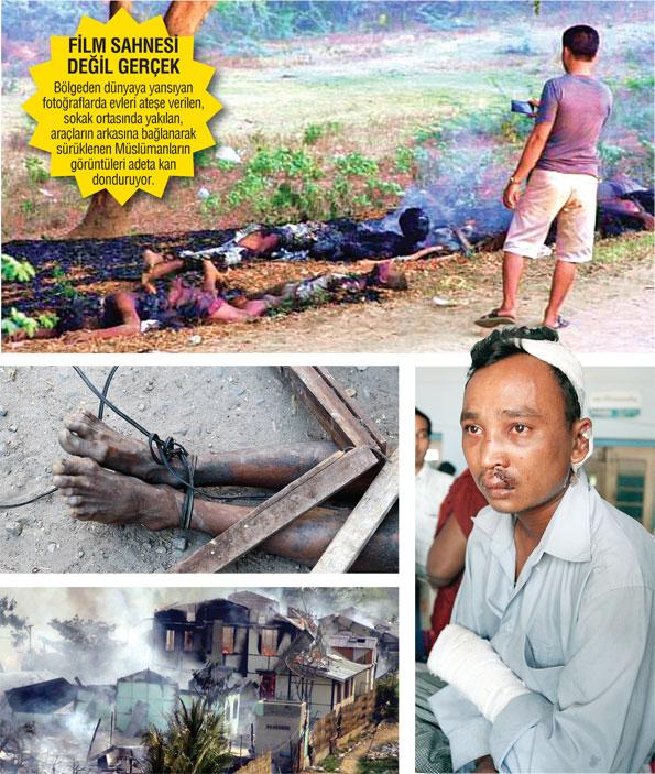 Myanmar'da Müslüman çocukları katlettiler