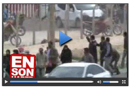 Akçakale'de Suriyeliler ve polis arasında gerginlik