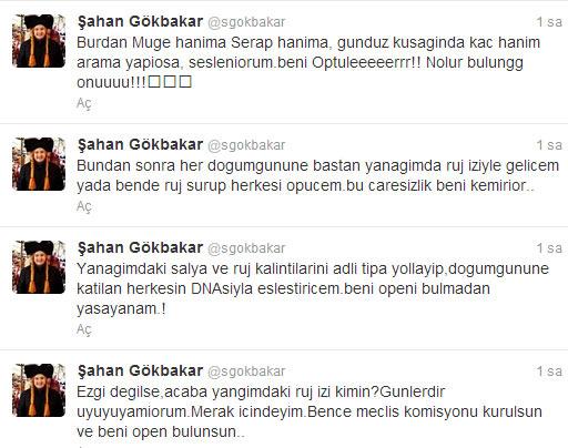 Şahan Gökbakar: Beni öptüler nolur bulun onu