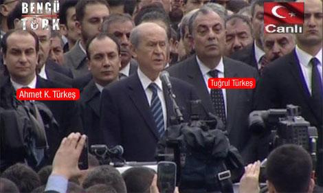 Devlet Bahçeli Türkeş anmasında konuştu