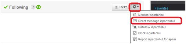 Direkt mesaj - DM nedir