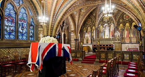 Margaret Thatcher'ın cenaze töreni